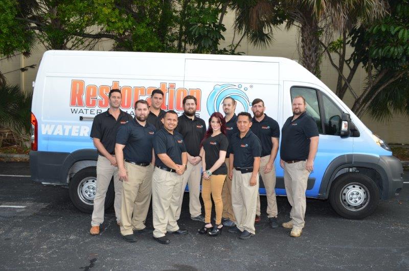 Restoration 1 Franchisees next to van